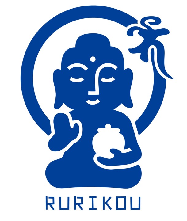 薬師如来と瑠璃光をイメージした図