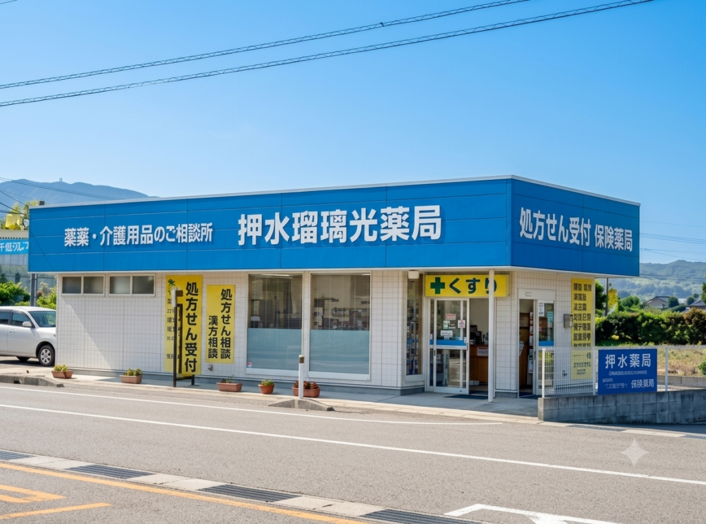 押水店の外観