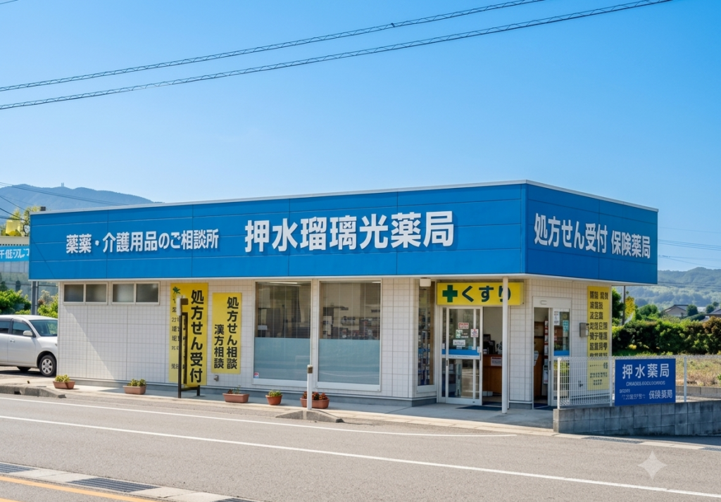 押水店の外観